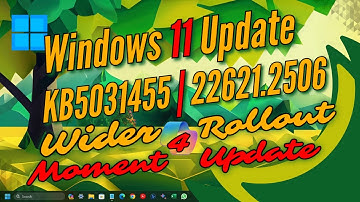 Windows 11 Update | KB5031455 | 22621.2361 | Moment 4 Wider Rollout
