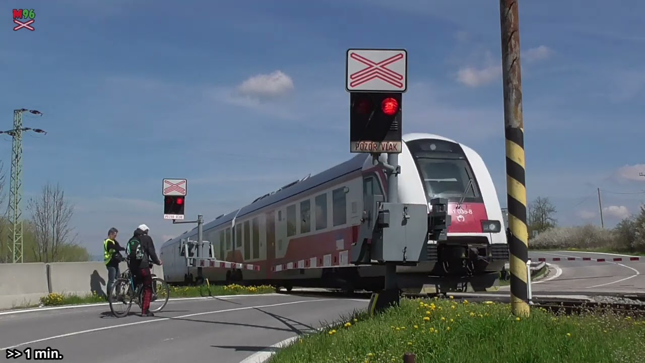 Železničné priecestie Horná Štubňa #1 [SP0537] - 5.5.2023 / Žel. přejezd / Slovak railroad crossing