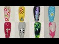 Top 10 Easy nail art at home | Nail art for beginners 🤩❣️💅 #nails #nailart #naildesign