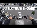 NOT BAD FOR 350cc BIKE | Royal Enfield Classic 350 Pure Sound & Test Ride #Motovlog (26)