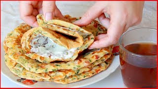 ВКУСНЫЙ ЗАВТРАК ЗА 10 МИНУТ НА СКОВОРОДЕ! ЛЕПЕШКИ С НАЧИНКОЙ, ЛЕНИВЫЕ ХАЧАПУРИ НА КЕФИРЕ! ВКУСНЫЙ ЗАВТРАК ЗА 10 МИНУТ НА СКОВОРОДЕ! ЛЕПЕШКИ С НАЧИНКОЙ, ЛЕНИВЫЕ ХАЧАПУРИ НА КЕФИРЕ!