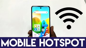 How to Set Up Mobile Hotspot on Tecno Spark 20C - Create WiFi Hotspot