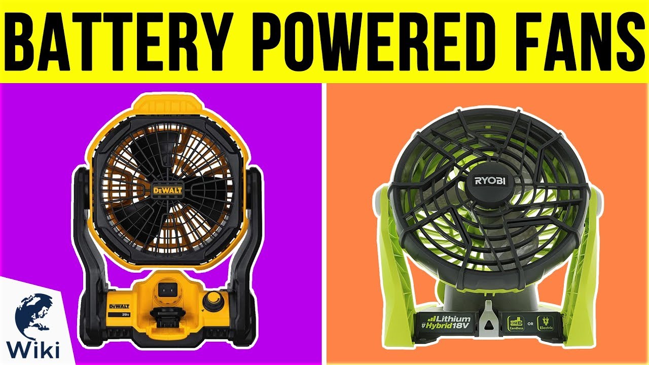 Top 10 Battery Powered Fans Of 2019 Video Review