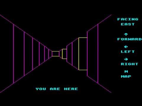 ACORN BBC ELECTRON 3D Maze 198xIJK Software