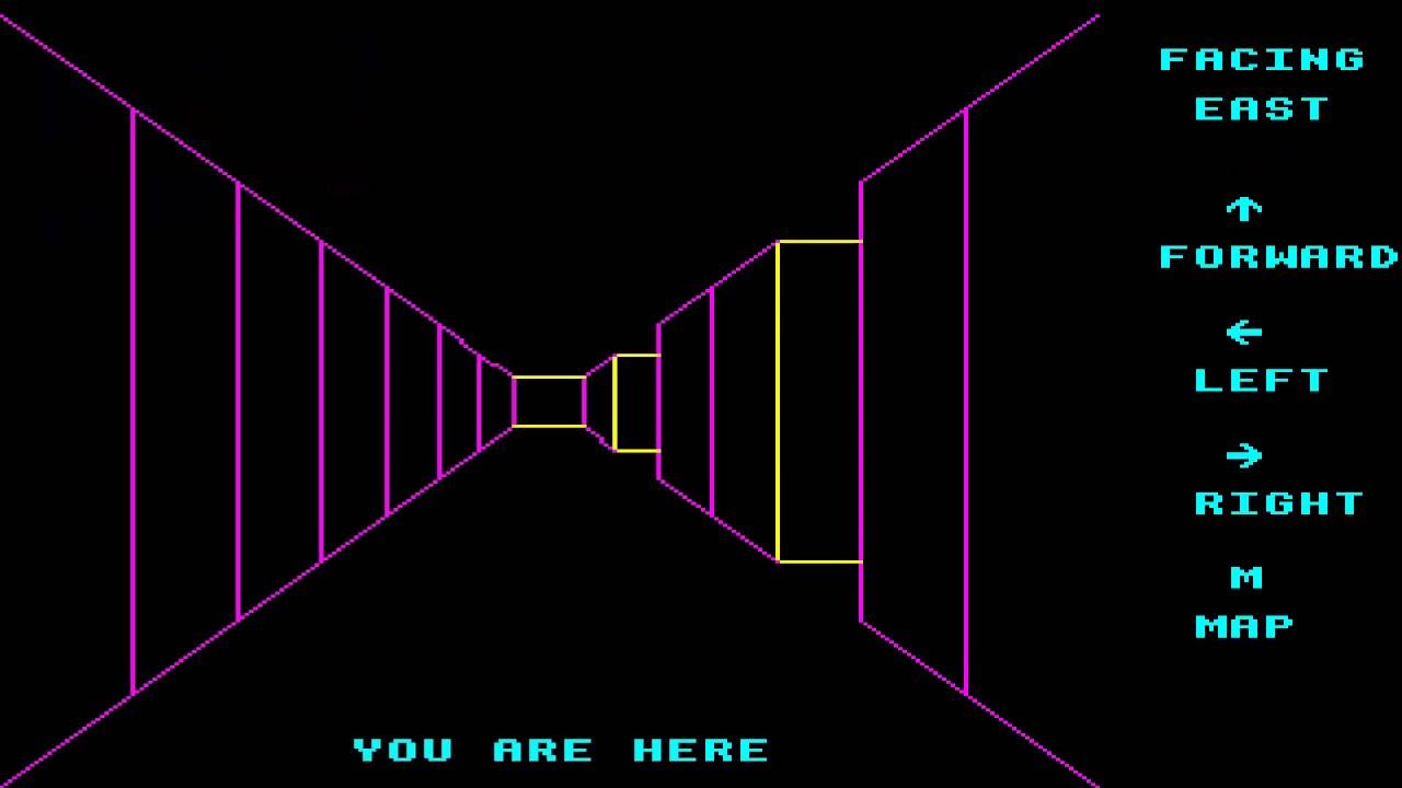 ACORN BBC ELECTRON 3D Maze 198xIJK Software
