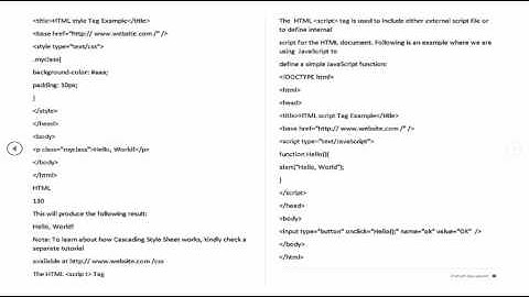 HTML Lesson 24 Header