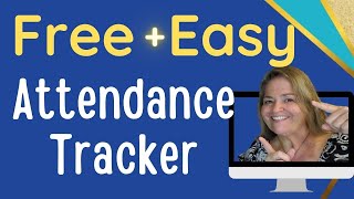 FREE and EASY Google Form for Attendance Tracking with BONUS Student Connection Built In