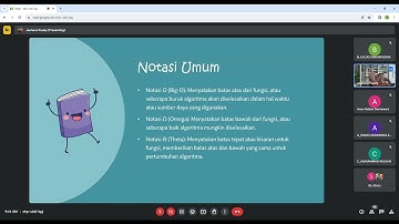 Analisis & Desain Algoritma | Analisis Asimptotik