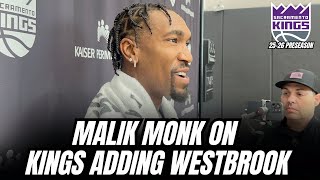 Malik Monk on Russ Westbrook & Keegan's extension