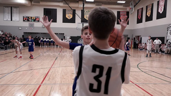 Marlowe vs. Heineman 7th Grade Boys Basketball Conference Championship Highlights