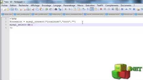 4- Connexion php avec un base de donné MYSQL  [PHP/MYSQL DARIJA]