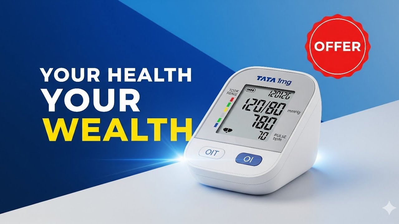 Tata 1mg Digital BP Monitor Review: Check BP at Home
