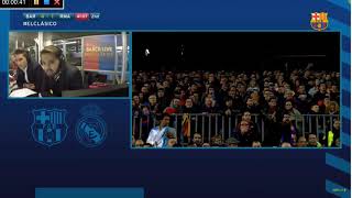 Relato gol de Vidal por Barcelona 5 - Real Madrid 1 y la manita del publico