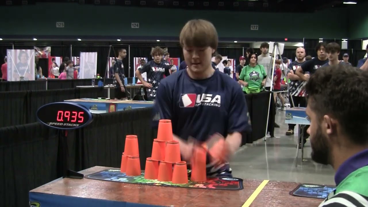 AAU Junior Olympics Sport Stacking 2024 Fast Finals Highlights
