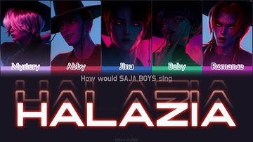 ▶ [AI COVER + LINE DISTRIBUTION] How Would SAJA BOYS Sing - HALAZIA by ATEEZ | K/DA ▶ PLAYER
