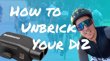 How to restore Shimano Di2 || Fix bricked Di2 || Update Di2 Firmware