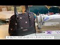 Making the Boronia Bowler Bag by Blue Calla Sewing Patterns