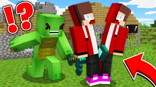 Angry Mikey HURT and CUT JJ in Minecraft - Maizen