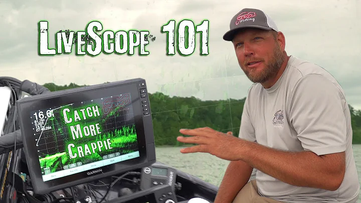 How to Use LiveScope Crappie Fishing with Tony She...