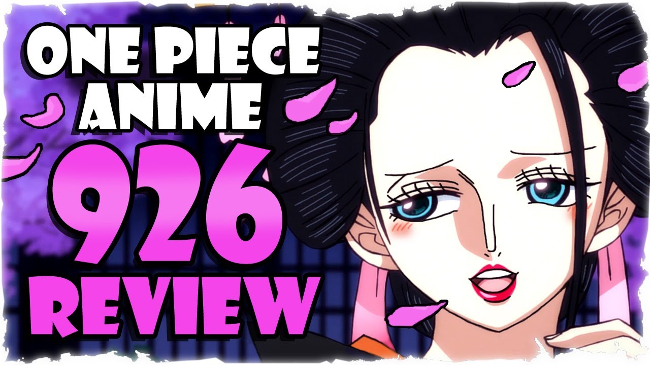 FLIRTY Nico Robin & the ONIWABANSHU | One Piece Episode 926 REVIEW ...