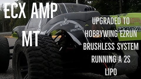 Ecx Amp MT w/ HobbyWing Ezrun Brushless System