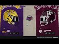 EA College Football 26 - LSU Tigers - Week 13, 26 / 31007 - The First Louisianan