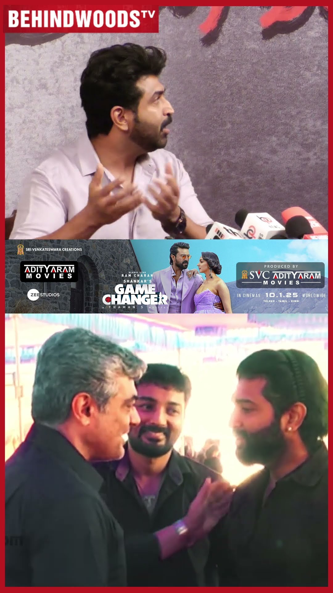 'VIDAAMUYARCHI Release ஆகலைனு பெரிய வருத்தம்..' Arun Vijay