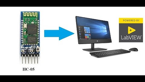 HC05 bluetooth with PC and Labview