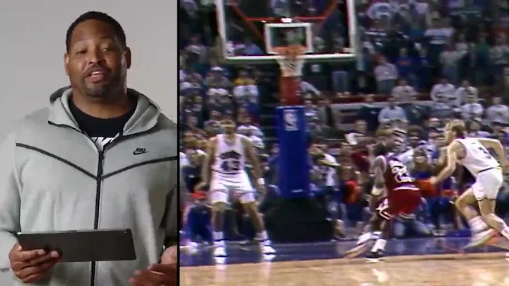 This Day in History: Robert Horry reacts to Michael Jordan's game-winner vs CLE from 1989