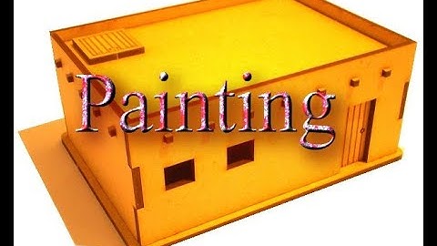 MDF Terrain Episode 7 Painting Building 3