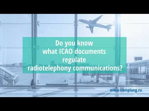 ICAO Documents Regulating Radiotelephony Communications