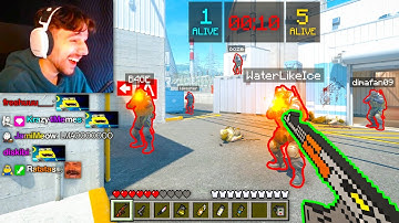 I tried Counter-Strike in Minecraft...