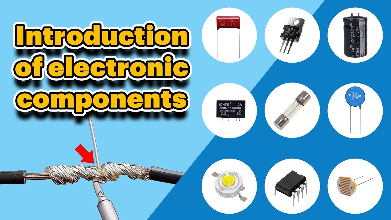 Introduction to electronic components - YouTube