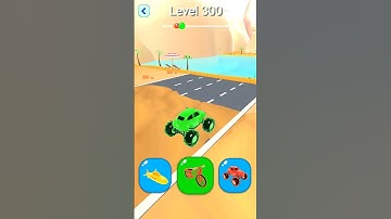 Shape-shifting Funny Race All Level Gameplay Walkthrough Master Level #300 BeamNG.drive #Shorts