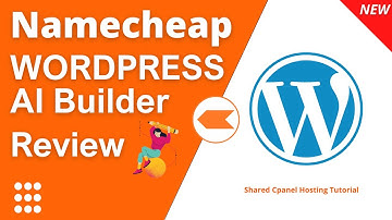 Namecheap Wordpress AI website builder tool Review - First impression