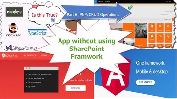 (6/7) Office 365: Single Page App Using Angular 6.0 & PNP Js