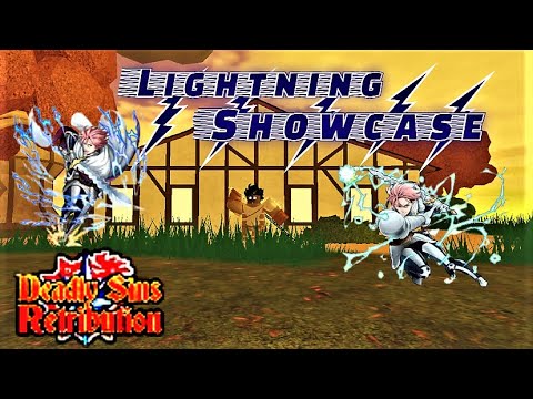 LIGHTNING MAGIC SHOWCASE  DEADLY SINS RETRIBUTION 