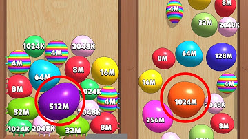 Blob Merge 3D: Unlock 1024M Level 330-348 | Android Gameplay Walkthrough