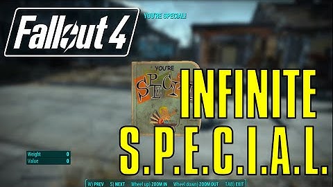 Fallout 4: INFINITE Special Stats/UNLIMITED Items!! (Duplication Glitch Tutorial)