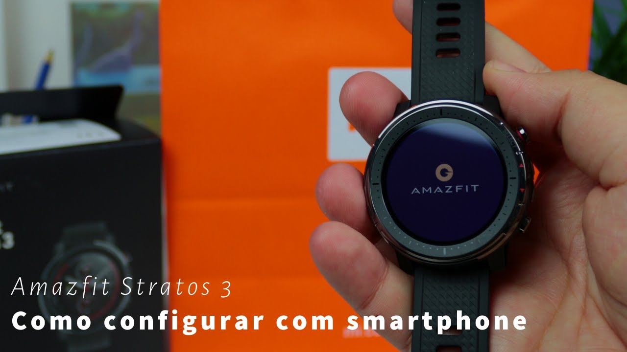Smartwatch amazfit stratos 3 - Conectamos