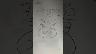 Solving Linear Inequalities GCSE 9-1 Maths Ks3 Maths Functional Skills Level 1/2 Maths Entry 3 Maths