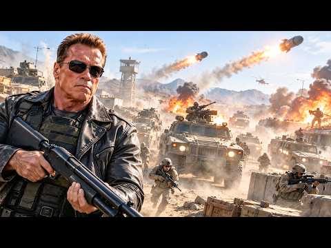 Video 2026 Action Movie: Terrorists raid the border—Special Forces deploy armored vehicles and heavy guns!