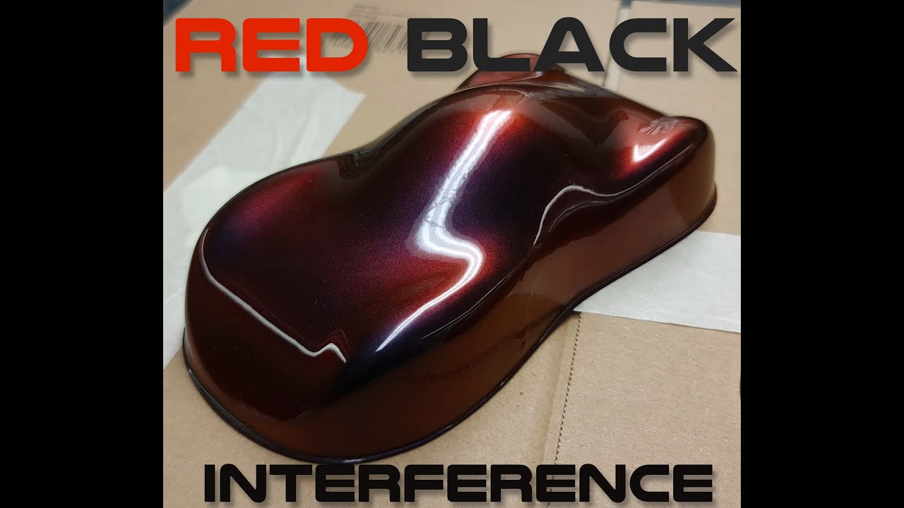 Red Interference Pearl - Car Paint Solid Color Mica Pigment - 25g