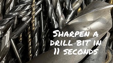 How to Sharpen a Drill Bit Quickly and Easily by Hand