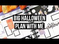 Plan With Me // Big Happy Planner // Halloween Spread for my Patron, Gianna!