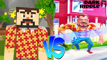 Dark Riddle 2: Story Mode VS Dark Riddle - New Update & New Levels - Android & iOS Games