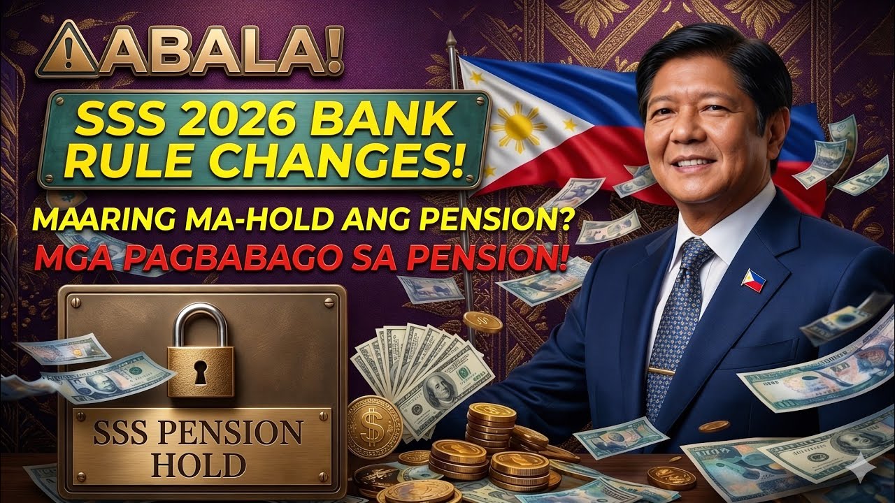 BABALA! SSS 2026 Bank Rule Changes – Maaaring Ma-Hold ang Pension?