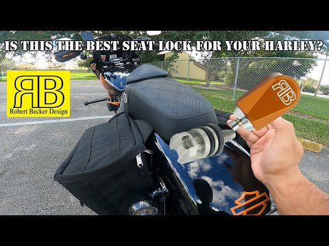 seat lock harley