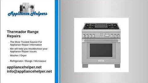 Thermador Range Repairs