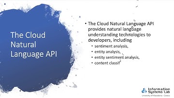 Set up NLP API in GCP